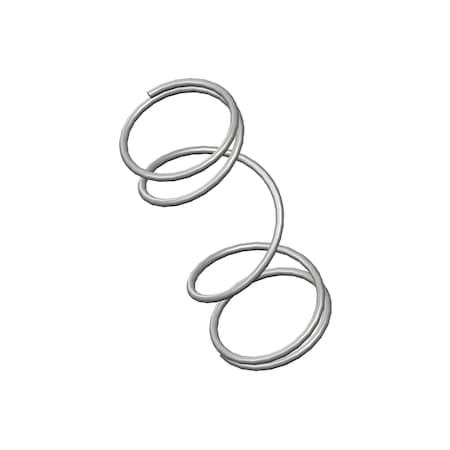 Approved Vendor Compression Spring, O= .375, L= .94, W= .025 R G109963500